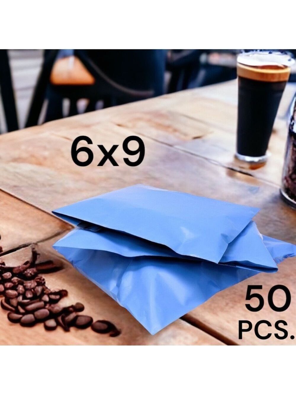 50 6X9 Dark Blue Poly Mailers PRICE IS FIRM